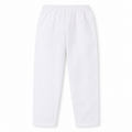 White pyjama with elasticated pull-on waist from the coral kurta set